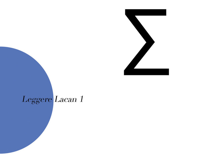 «Tracce del sintomo. I Seminari di Lacan», a cura di Chiara Massari